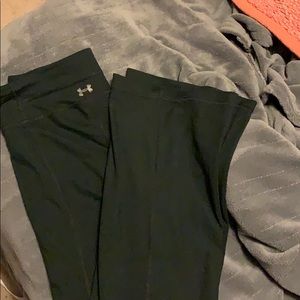 Under Armour Black Bootleg Leggings